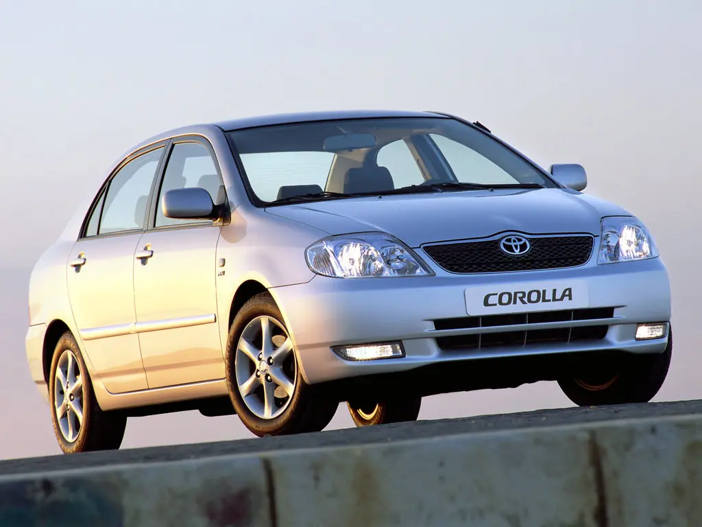 Toyota Corolla (CDE120, ZZE120) 9 поколение, седан (08.2000 - 06.2004)